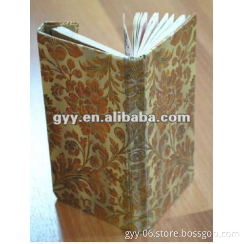 Customized cloth cover notebook/calendar 2012